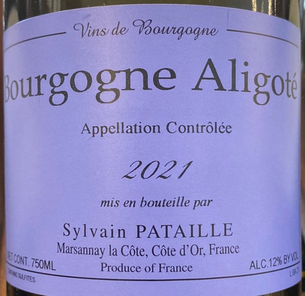 Domaine Sylvain Pataille Bourgogne Aligote, 2021