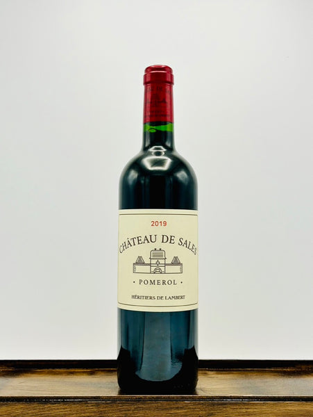 Chateau de Sales Pomerol Bordeaux, 2019