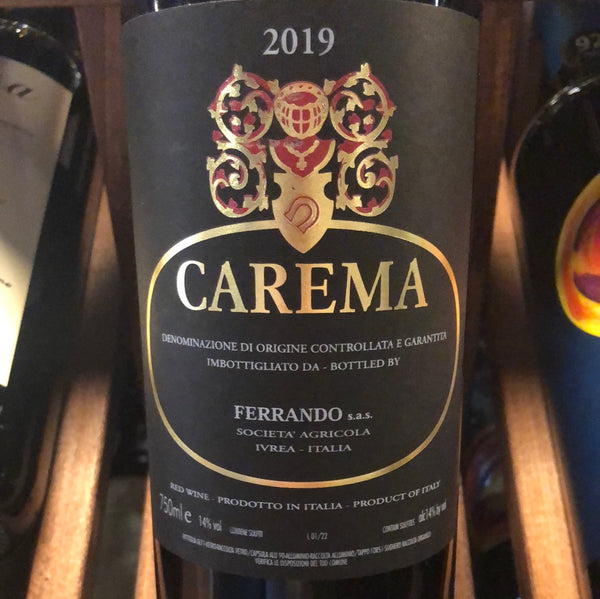 Luigi Ferrando "Carema" Etichetta Nera, 2019
