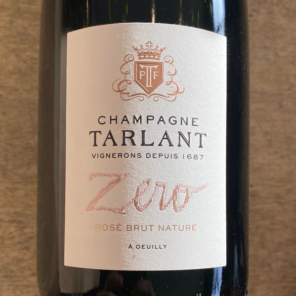 Tarlant Champagne Rose Brut Nature Zero, N/V