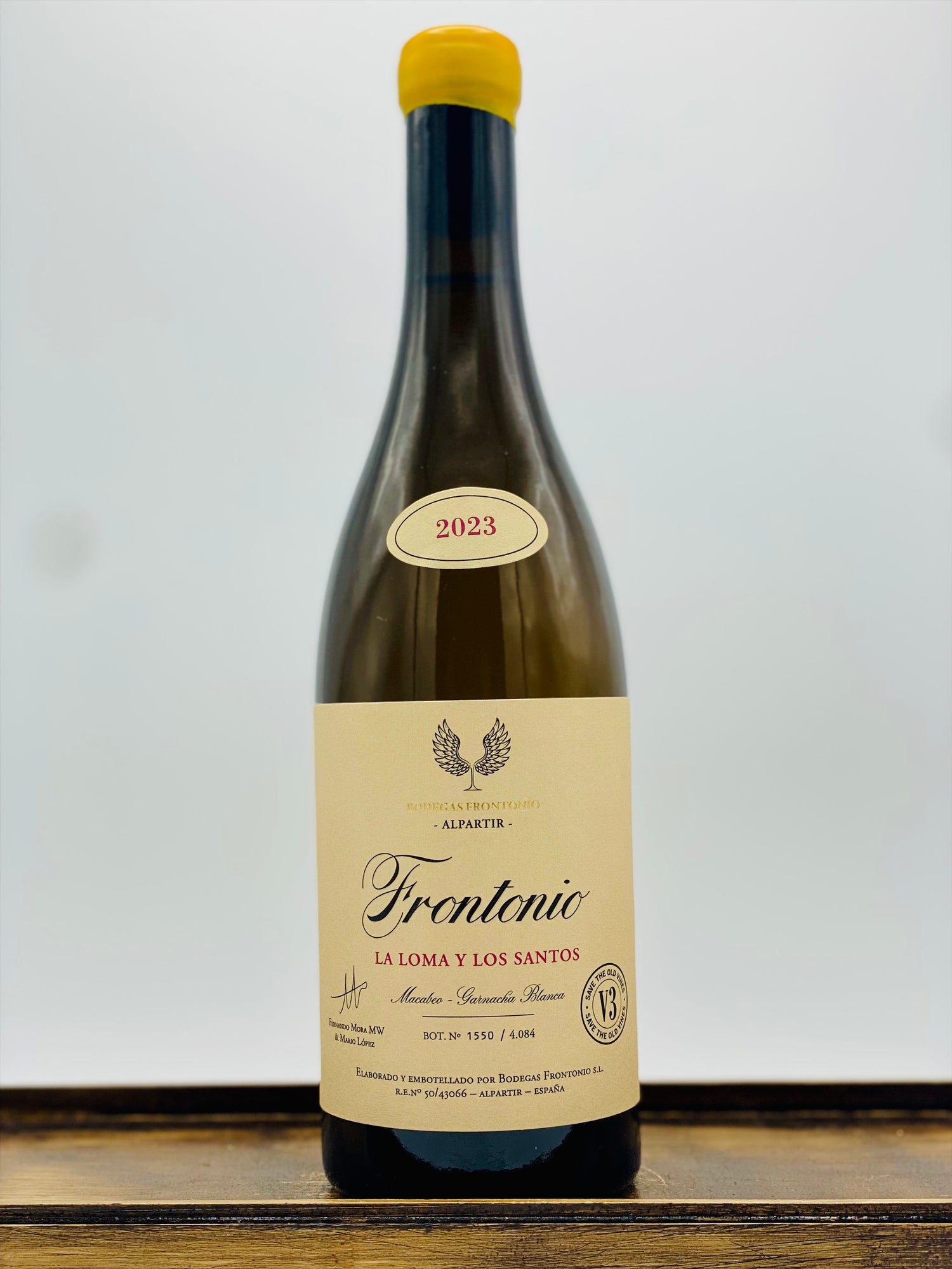Bodegas Frontonio 'La Loma y Los Santos' Valdejalon Blanco, 2023