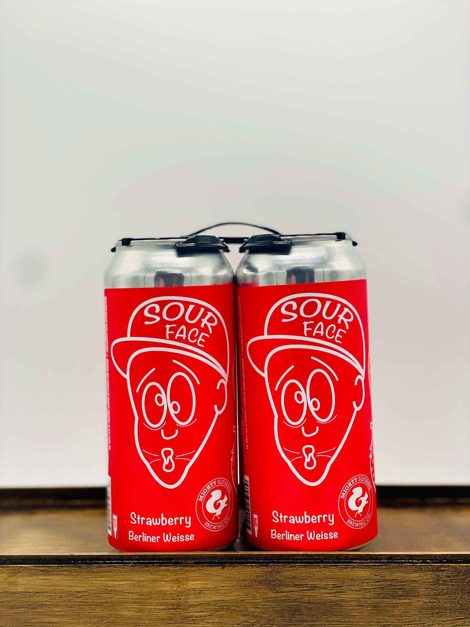 Mighty Squirrel Brewing 'Sour Face' Strawberry Berliner Weisse