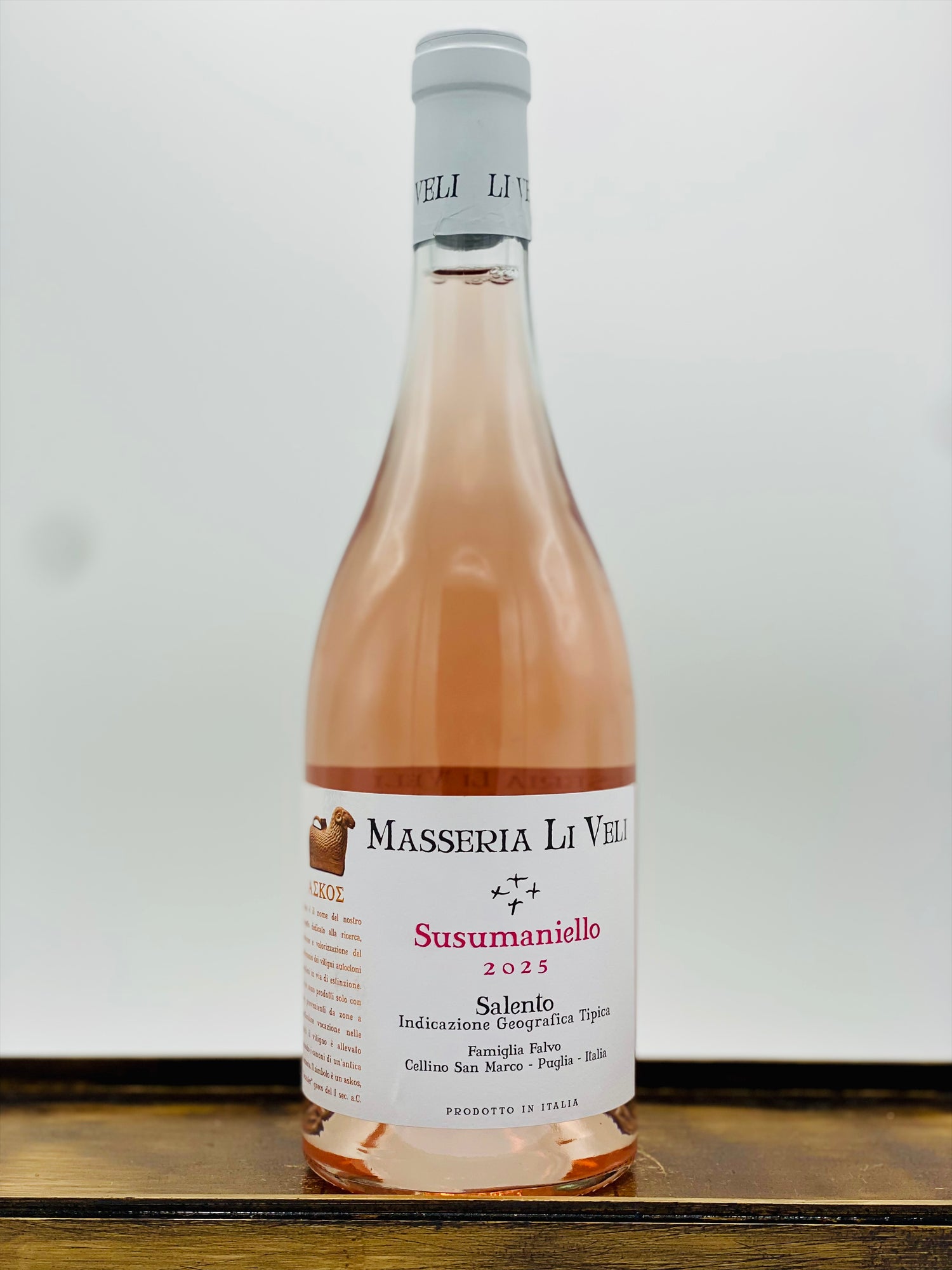 Masseria Li Veli 'Askos' Susumaniello Rosato Salento IGT, 2025