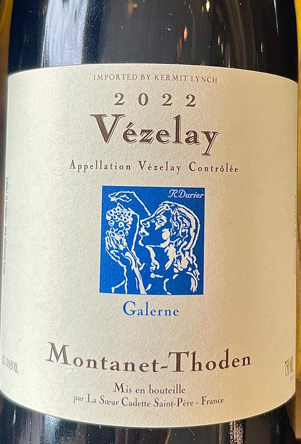 Domaine Montanet-Thoden "Galerne" Bourgogne Blanc, 2022
