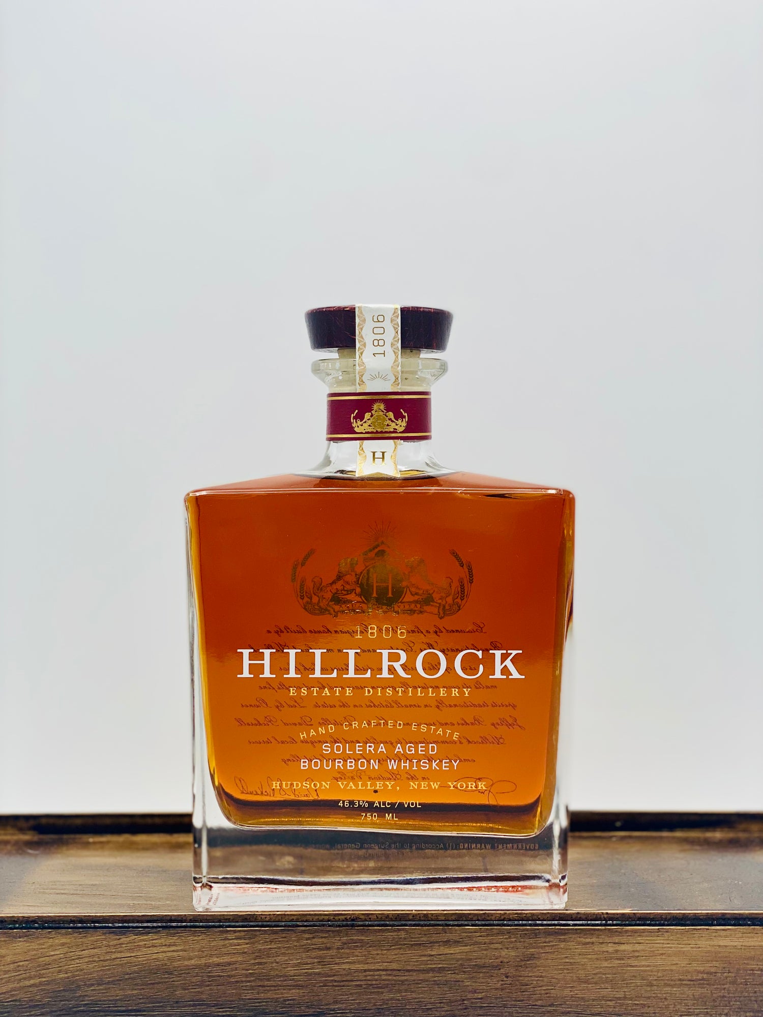 Hillrock Distillery Solera Aged Bourbon Whiskey