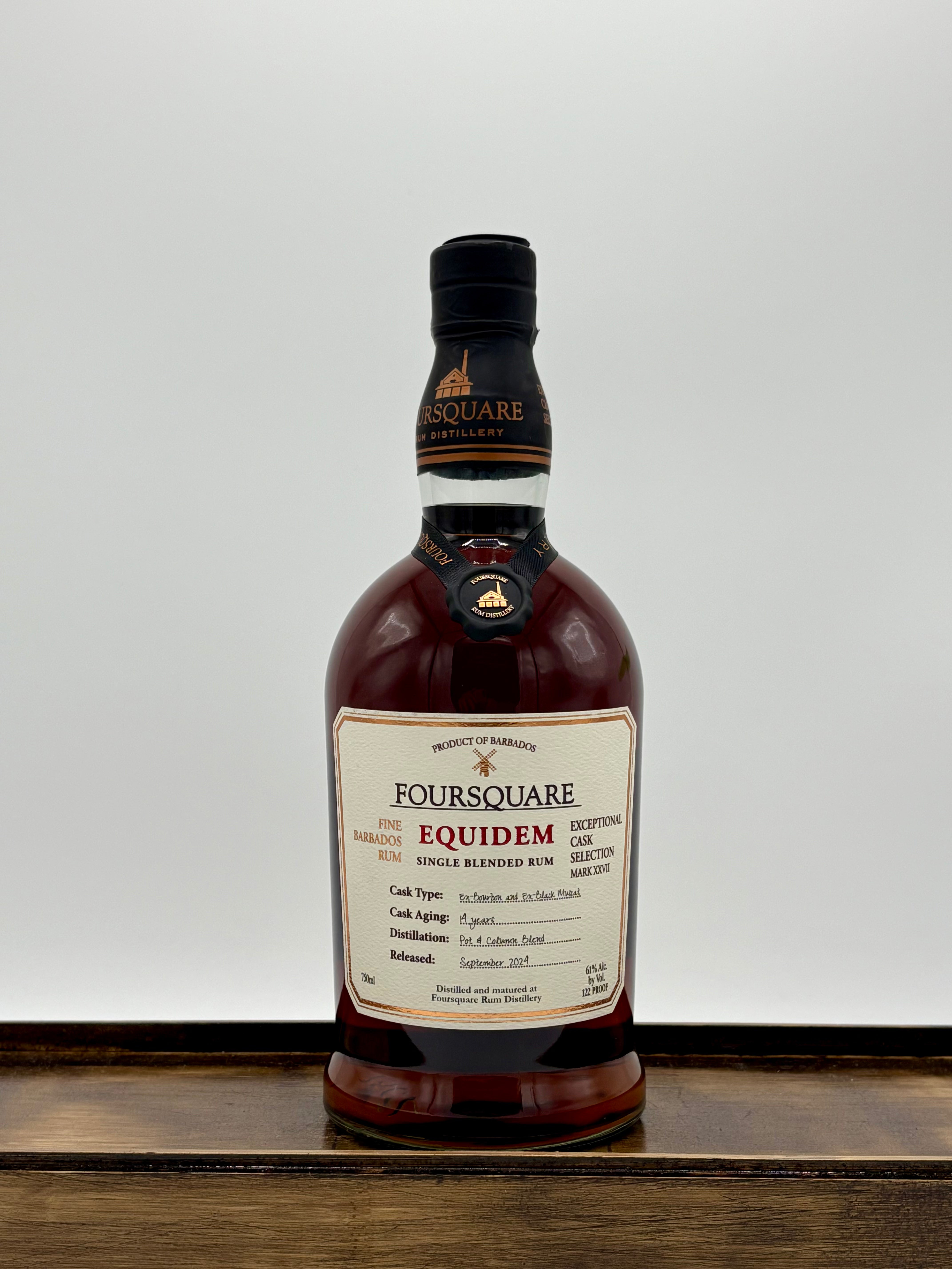 Foursquare Rum Distillery 'Equidem' 14 Year Blended Rum