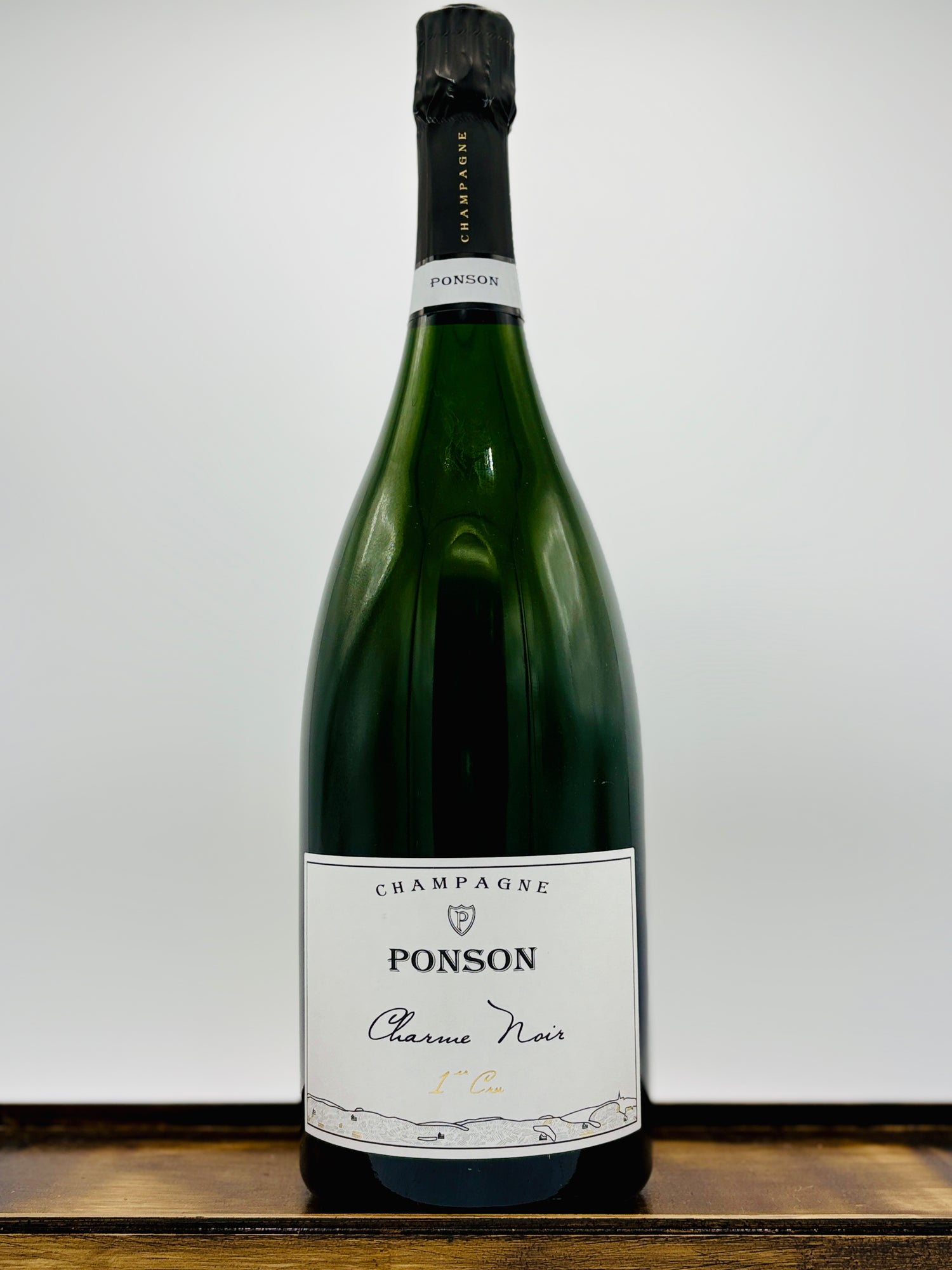 Champagne Ponson 'Charmes Noir' Premier Cru Extra Brut, NV (1.5L)