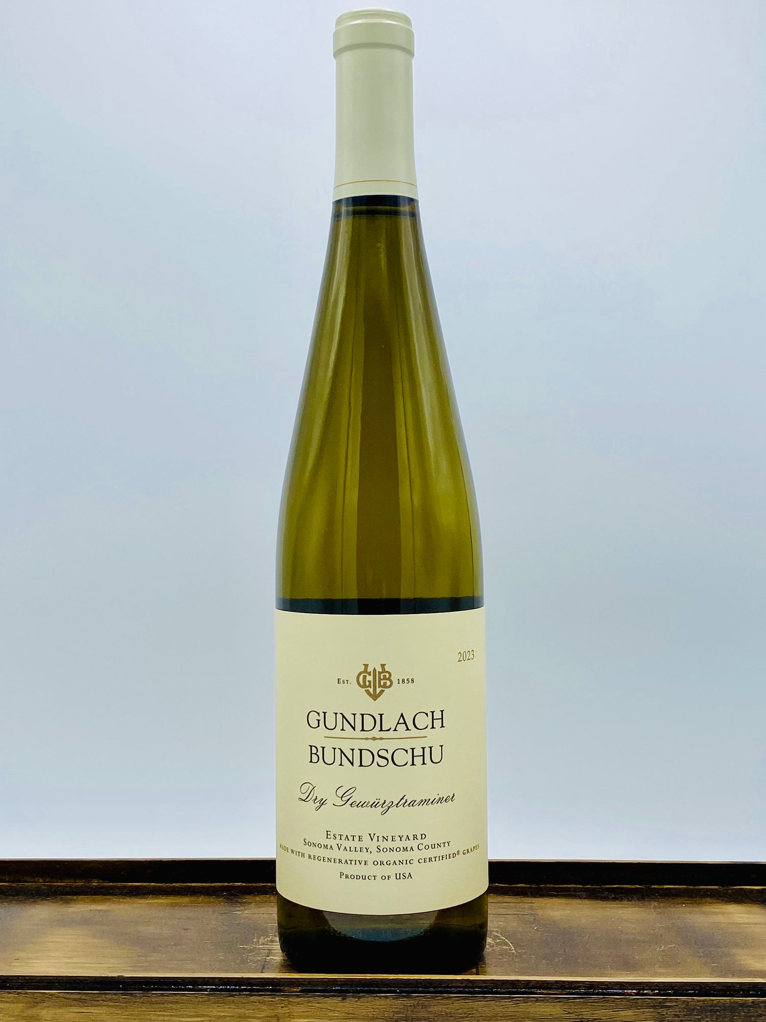 Gundlach Bundschu 'Estate Vineyard' Gewurztraminer Sonoma Coast, 2023