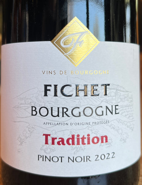 Domaine Fichet "Tradition" Bourgogne Rouge, 2022