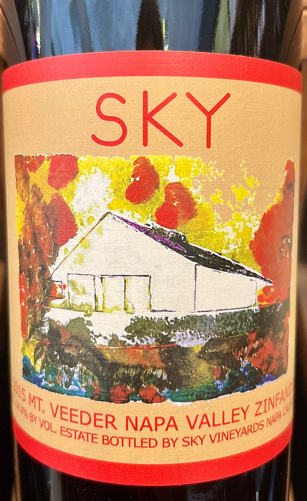 Sky Vineyards Zinfandel Mount Veeder, 2015