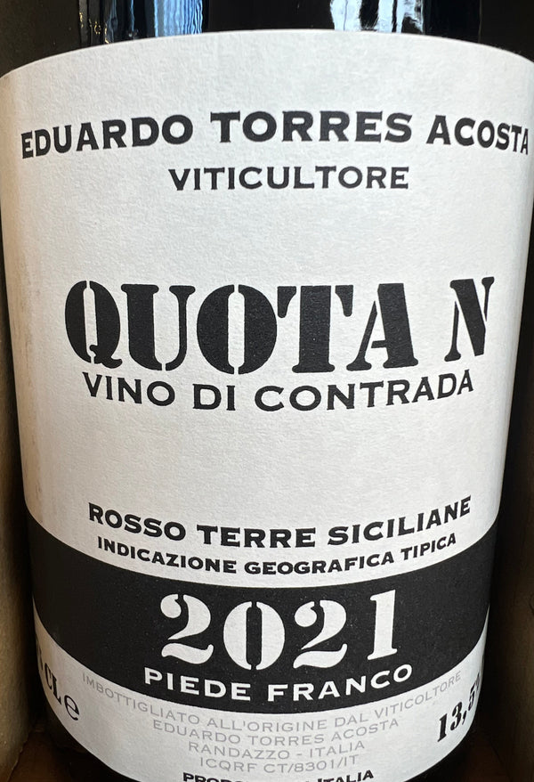 Eduardo Torres Acosta "Quota N" Rosso, 2021