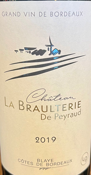 Chateau La Braulterie de Peyraud Bordeaux, 2019