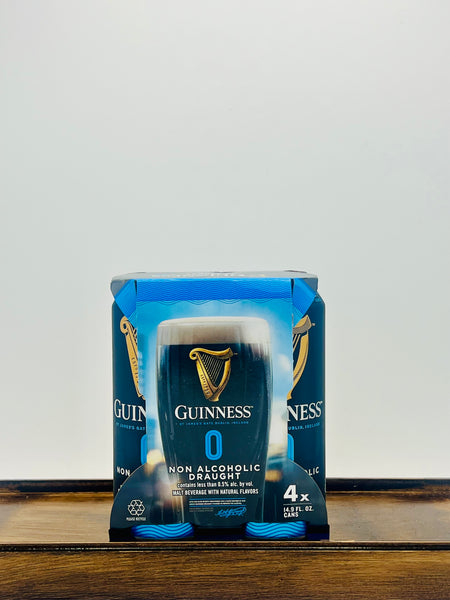 Guinness Draught Zero (Non-Alcoholic) 4pk