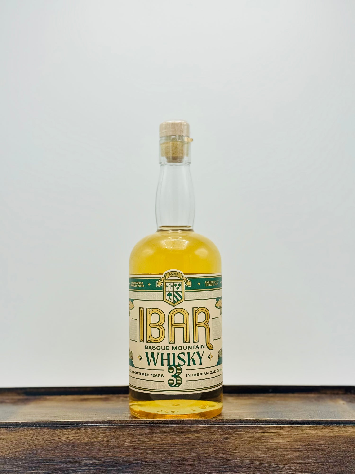 Destilerias Acha 'Ibar' 3 Year Whiskey