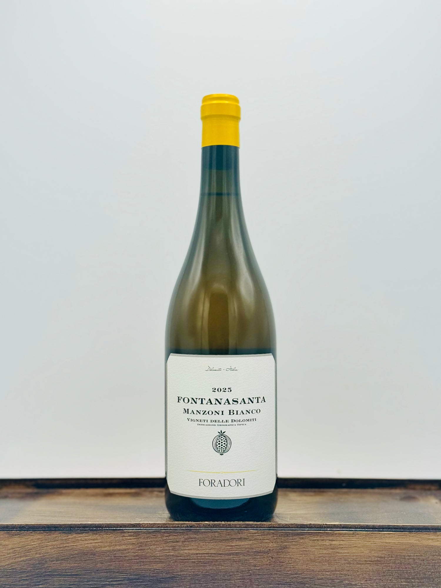 Foradori 'Fontanasanta' Manzoni Bianco Vigneti delle Dolomiti, 2025