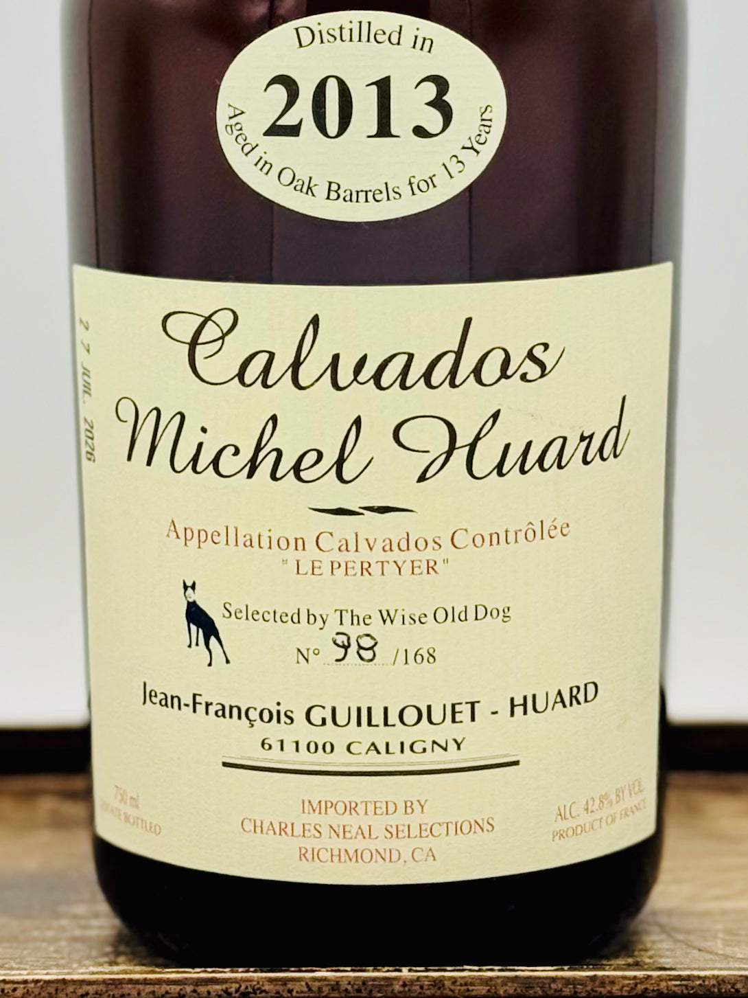 Michel Huard-Guillouet Private Barrel Selection '#110' Calvados, 2013