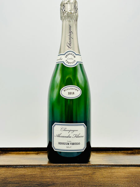 Alexandre Filaine Champagne 'Cuvée Sensuum Vertigo' Brut, 2017