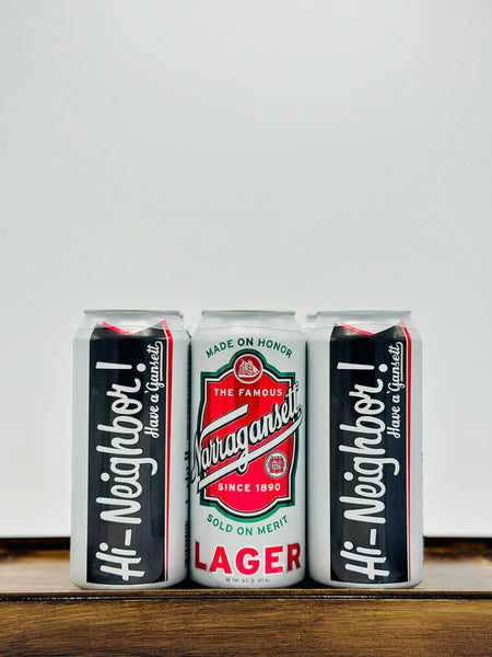 Narragansett Lager Cans