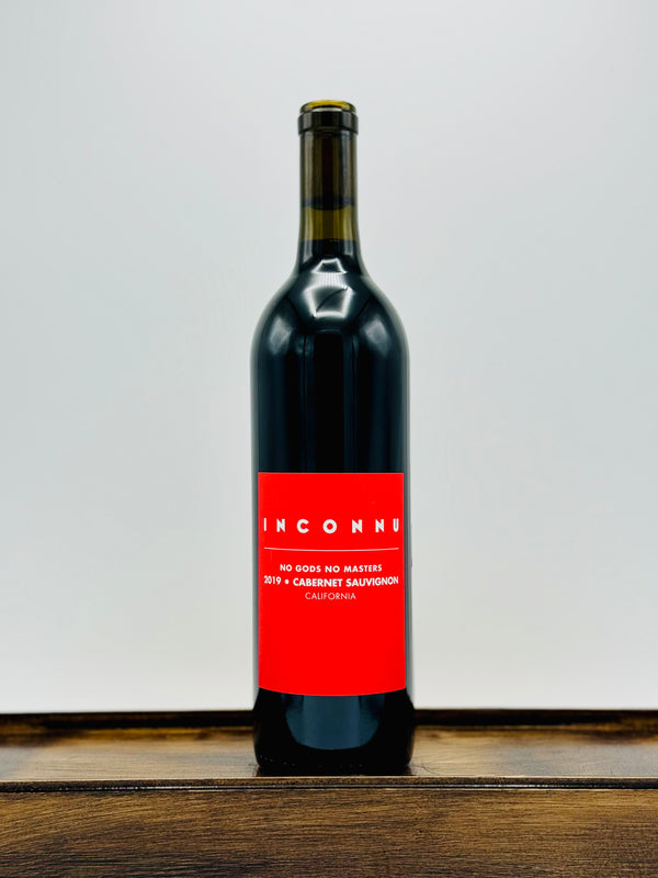 Inconnu Wines 'No Gods No Masters' Cabernet Sauvignon California, N/V