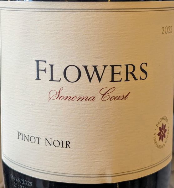 Flowers Vineyard Pinot Noir Sonoma Coast, 2022