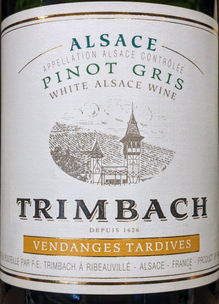 Trimbach Pinot Gris Vendanges Tardives Alsace, 2009