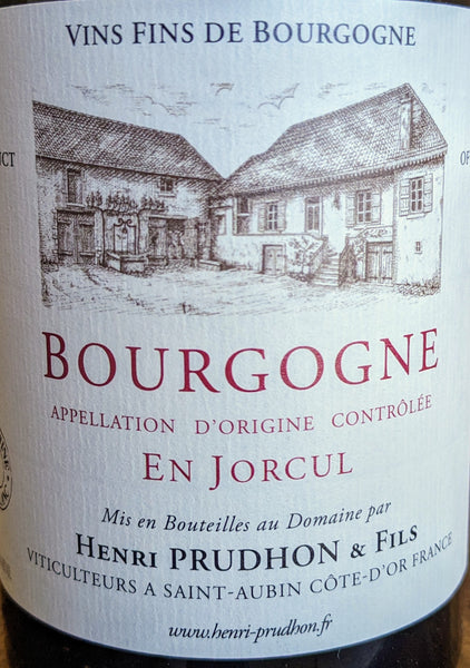 Henri Prudhon & Fils "En Jorcul" Bourgogne Blanc, 2021