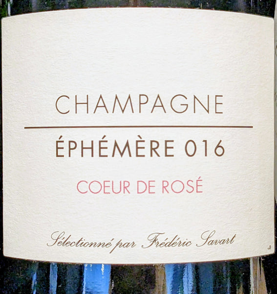 Dremont Pere & Fils 'Cuvee Ephemere 016' Extra Brut Rose Champagne, NV