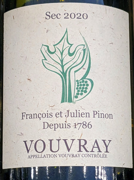 Francois Pinon Vouvray Sec, 2020