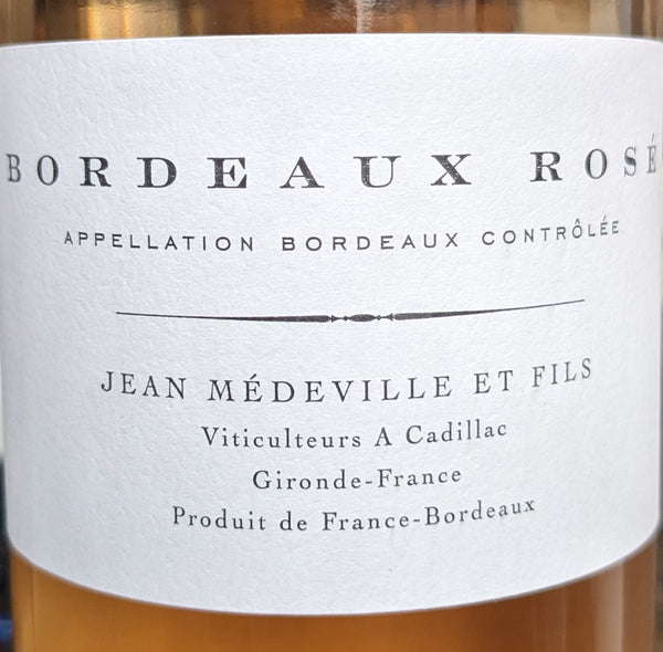 Jean Medeville et Fils Bordeaux Rose, 2022
