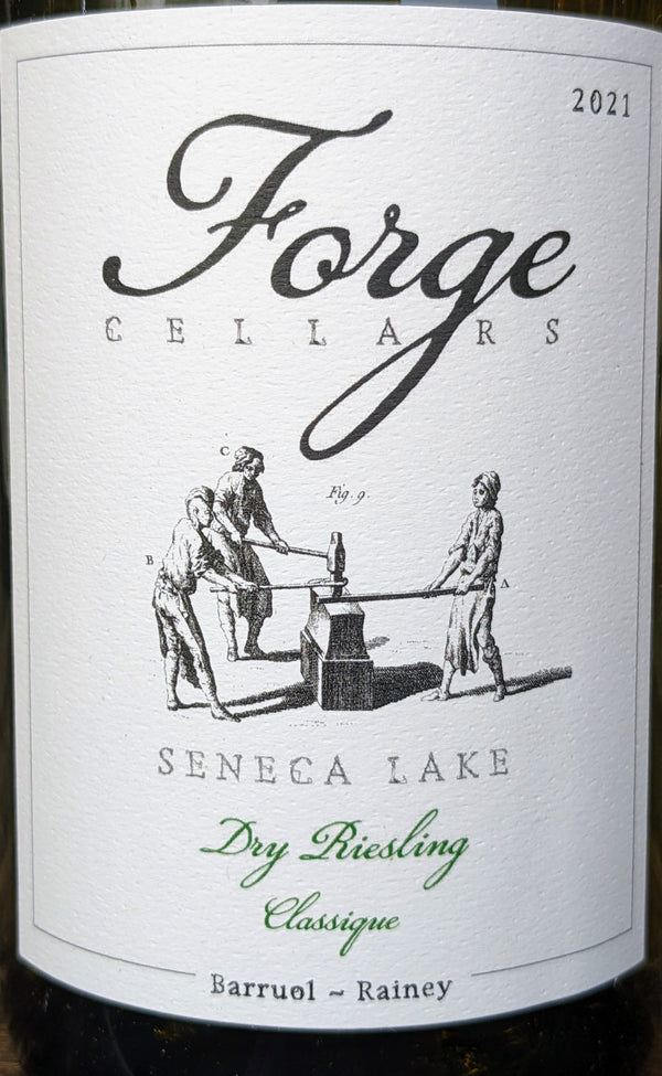 Forge Cellars "Classique" Dry Riesling Seneca Lake, 2021