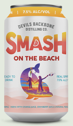 Devils BackBone Brewing Smash “On The Beach" Canned Cocktail