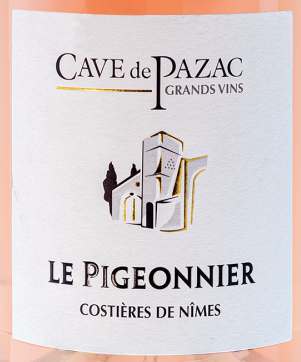 Cave de Pazac "Le Pigeonnier" Costieres de Nimes Rosé, 2020