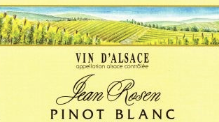 Jean Rosen Pinot Blanc Vin d'Alsace, 2020