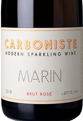 Carboniste Wine "Marin" Brut Rosé, 2019