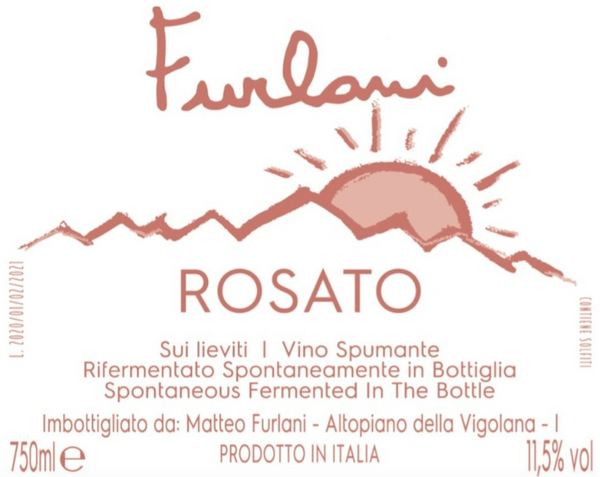 Cantina Furlani "Rosato" Frizzante, 2021