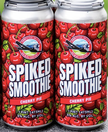 Connecticut Valley Brewing "Cherry Pie" Spiked Smoothie