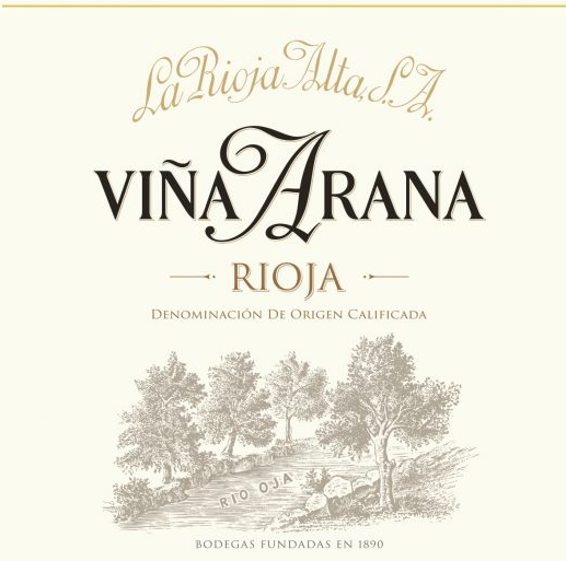La Rioja Alta "Vina Arana" Rioja Gran Reserva, 2015