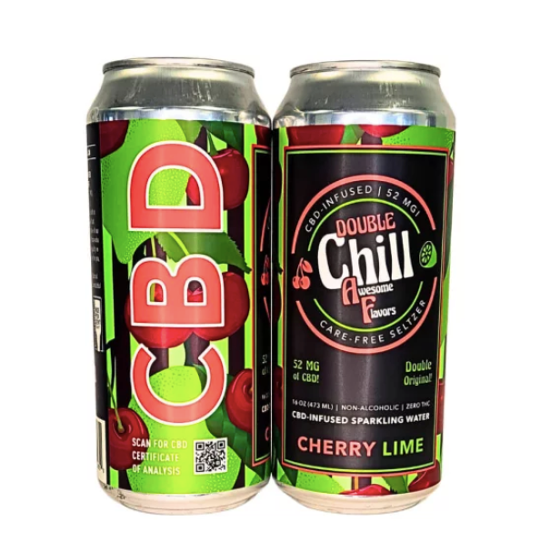 Thomas Hooker Brewing "Double Chill AF" Cherry Lime CBD Selzer