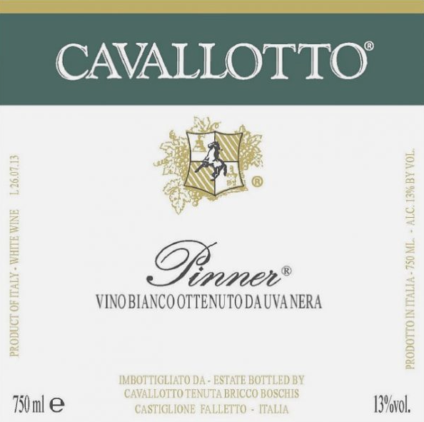 Cavallotto "Pinner" Pinot Nero Bianco Langhe, 2022