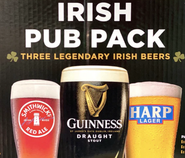 Guinness Irish Pub Variety 15 Pack