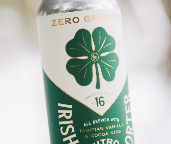 Zero Gravity Irish Cream Nitro Porter