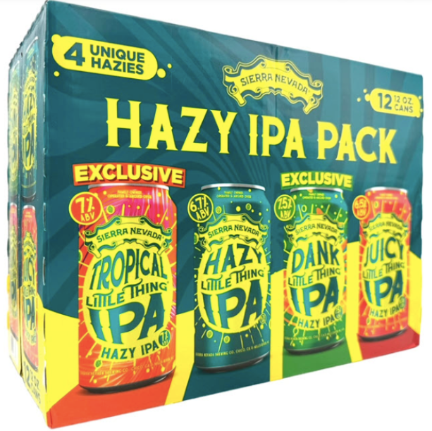 Sierra Nevada Brewing Hazy IPA Variety Pack The Wise Old Dog