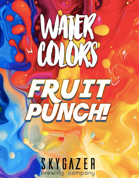 Sky Gazer Brewing "Watercolors Fruit Punch!" Sour Ale