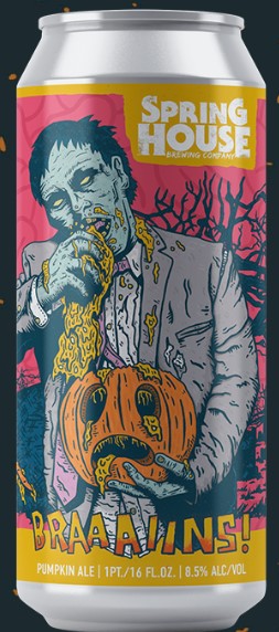 Spring House "Braaiins" Punkin Ale