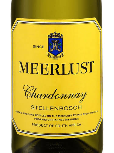 Meerlust Chardonnay, 2018