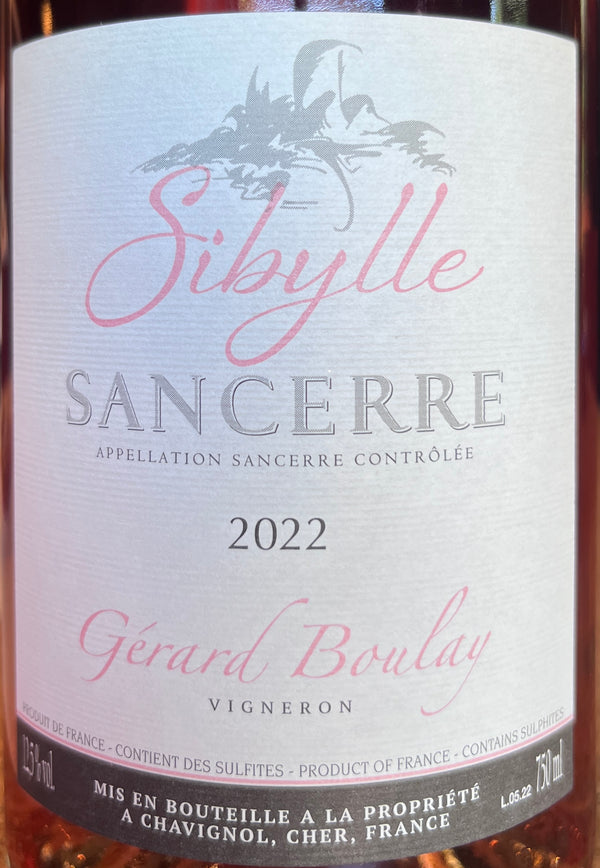 Gerard Boulay "Sibylle" Sancerre Rose, 2022