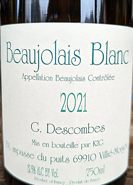 Georges Descombes Beaujolais Blanc, 2022