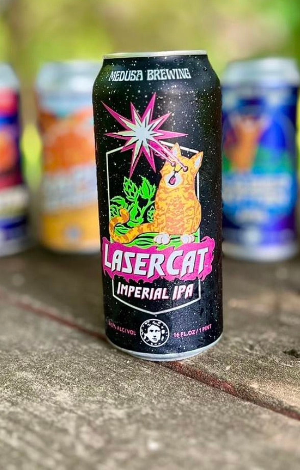 Medusa Brewing Co. “Laser Cat” IIPA The Wise Old Dog