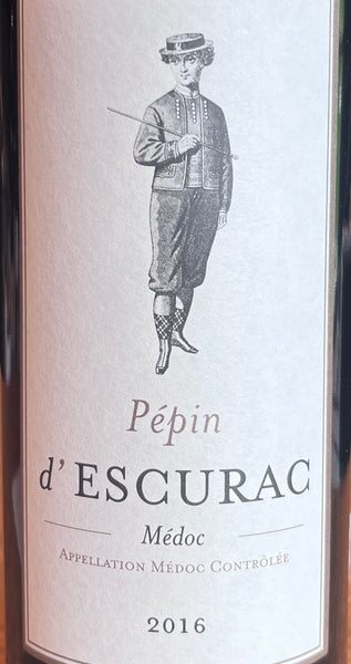 Chateau d'Escurac "Pépin" Medoc, 2016