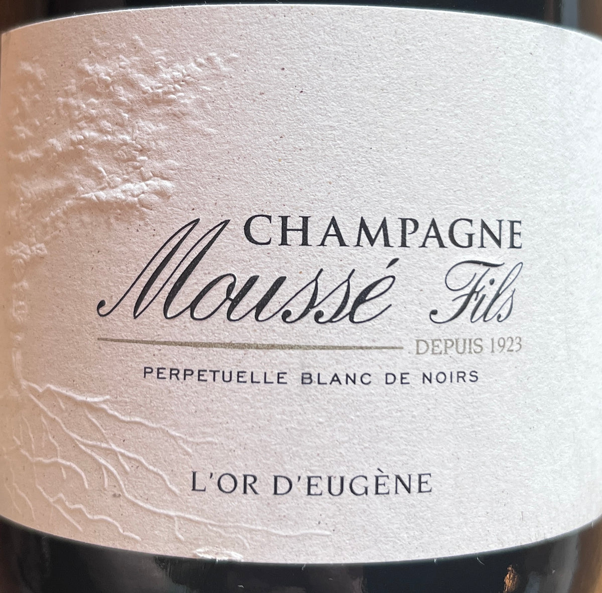 Mouss Fils Champagne Brut